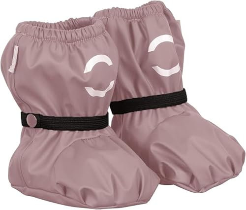 Mikk-line PU Regenfüßlinge mit Fleecefutte Adobe Rose 80 | OEKO-TEX Standard 100 zertifiziert | Wasserdicht mit einer Wassersäule von 8.000 mm | Winddicht und isolierend | Kein PFAS hinzugefüg