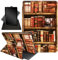 Case for All-New Fire HD 8 & 8 Plus Tablet (12th /10th Gen, 2022/2020),360 Degree Rotating Stand Smart Protective Cover Case,for Amazon Fire HD 8 inch Tablets (2022/2020),Library Bookshelf 0