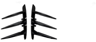 Posteriore Spoiler Kit Carrozzeria In Plastica Per BMW Serie 1 F40 M-PACK M135i 2019-2024 Spoiler Diffusore Spoiler Anteriore/posteriore Lama Antivento. Ala Di Coda(Type B Gloss Black)