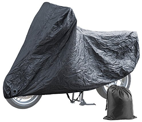 PEARL Rollerabdeckung: Wasserabweisende E-Bike- & Motorrad-Vollgarage (S), 199 x 89 x 117 cm (Rollergarage, Roller Abdeckplane, wasserdicht)