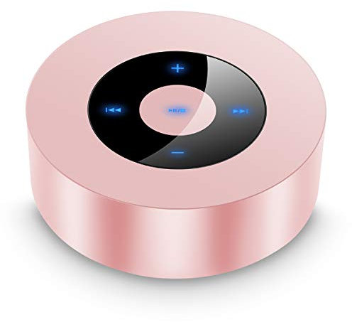 AICase Enceinte Bluetooth Portable, Mini Enceinte Bluetooth (A8, Or Rose)