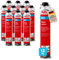 12x Alfa Winterschaum 750 ml Profi-Qualität Pistolenschaum PU Schaum Montageschaum Füll- & Dämmschaum für kalte Temperaturen (bis -8° verarbeitbar)