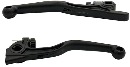 Polisport APT Unbreakable Brake/Clutch Levers Kit – Fits KTM, Husqvarna, GasGas, Sherco, Triumph MX/Enduro Motorcycles (2014–2026) – Durable Composite, OEM Shape, Easy Install – Black