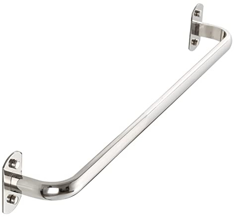 Small Towel Rack,Towel Bar Rail, Stainless Steel Towel Bar Rails,Wall Mounted Towel Holder,Single Rod Bathroom Rail,40cm-120cm Optional,Polished Silver Finish(SZ:80cm) (Color : Multi Colored, Size :