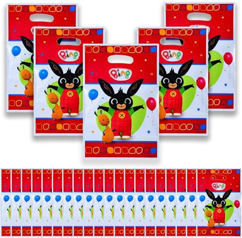 50 pezzi borsa regalo Bunny，sacchetti regalo Bunny，sacchettini Bunny，Bunny sacchettini compleanno，Bunny bustine regalini fine festa