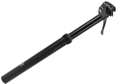 Hydraulisk Sadelstolpe för Cykel i Aluminium, 31,6 Mm, Handstyrd Justerbar Sadelstolpe för Mountainbike