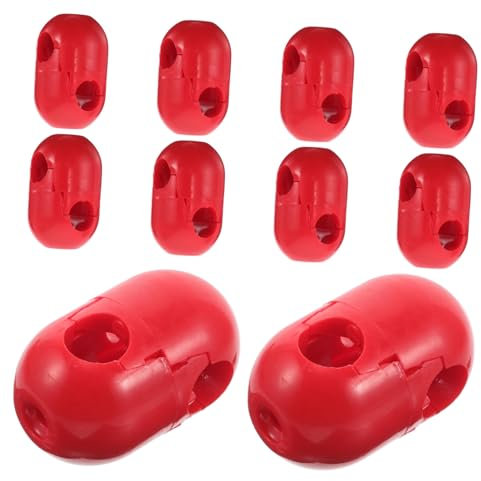 Vaguelly 10stücke Teiliges Kletternetz-befestigungsset Für Junge Mädchen Vielseitige Kunststoff-Riegel Für Outdoor-spielgeräte Einfach Montierbar Sicher Und Langlebig Für Kindergarten Und k