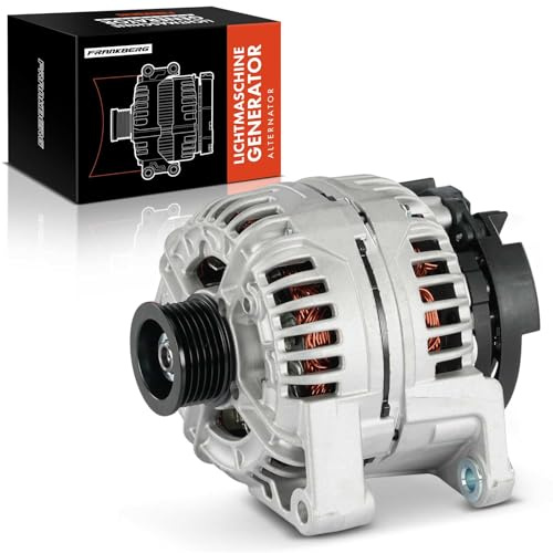 Frankberg Alternador con Polea de Rueda Libre 2 Polos con Polea de rueda libre Compatible con Astra G T98 Astra G CaR.A.Van T98 Astra G CC T98 Astra G F70 Zafira A MPV T98 Replace# 0124515032