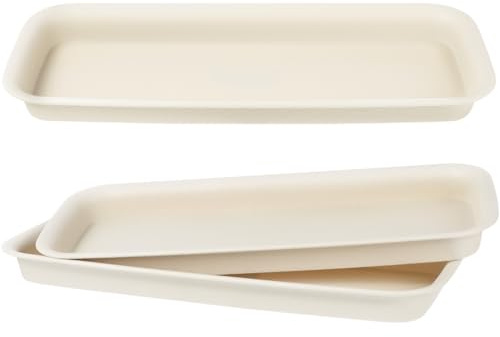 3 Piezas Bandeja De Maceta Posavasos De Maceta Bandeja De Goteo del Platillo De La Planta Bandejas De Goteo Gruesas Plato De Plantas Base De El Plastico Pesado Cuenca