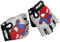 HSKRKOW 1 Paio Guanti Bici Bambino, 4-12Età Guanti Senza Dita, Speidermann Guanti Da Ciclismo Da Bambino Con Corto Mezze Dita, Er Bicicletta Moto Arrampicata Montagna Corsa Sport (grigio,C)