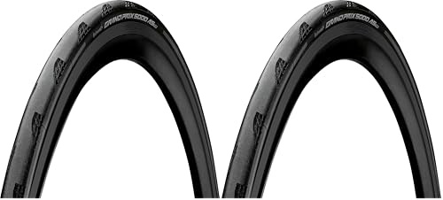Continental - Continental 25-622 Grand Prix 5000 All Season (700 x 25C) Black Black-Reflex Foldable Skin Tire - 1 Piece (Pack of 2)