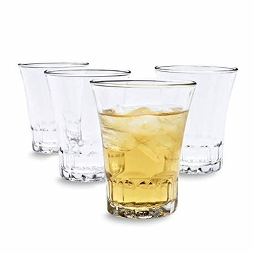 DURALEX Set 4 Bicchiere Modello Amalfi Vintage per Bar Cocktail Vino osteria Cantina (17cl)