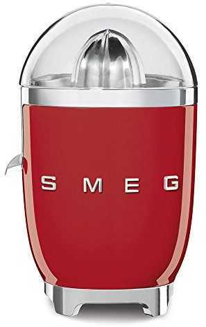 SMEG 50's Retro Style Electric Citrus Juicer, Red
