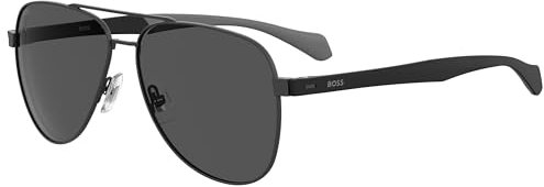 Boss Unisex 1077/s Sunglasses, 003/IR MATT Black, 60