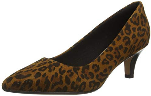 Clarks Women's Linvale Jerica Closed-Toe Pumps, Brown Interest, 8 UK