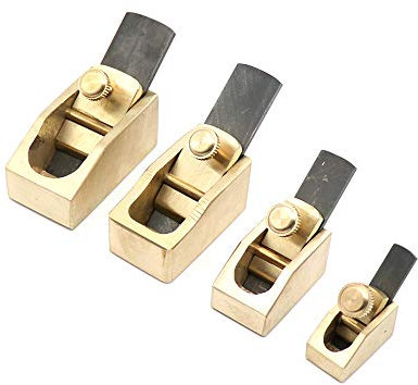 Geigenbauwerkzeug, Flachhobel, Handhobel, Holzbearbeitungshobel für Violinenhobel (1 Set/4 Stück)