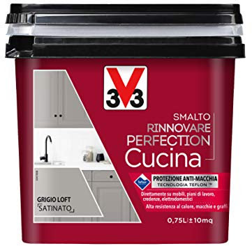 Esmalte Renovar Perfection Cocina Gris Loft Satinado 0,75 L