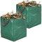 Artillen 2 X 120L Gartensack Laubsack Abfallsack für Gartenabfälle Rasenschnitt Säcke für den Garten faltbar(2 x 120 L)