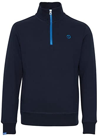 !Solid SDBennTro Ziptroyer Troyer Herren Sweatshirt Pullover Sweater, Größe:XL, Farbe:Insignia B (791991)