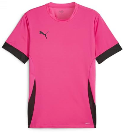 PUMA Unisex Teamgoal Matchday Jr Fußballtrikot, Fluro Pink PES-puma Black-puma Black, 128 EU
