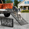 Tragbare Hunderampe für das Auto, 190 x 50 cm, Extra Breite Hundetreppe für Mittlere und Große Hunde, Rutschfeste Rampe für Haustiere bis zu 400 lbs, Hundeautorampe, Einstieg ins Auto/LKW/SUV/Bett