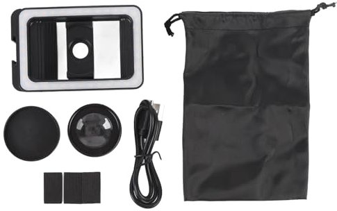 17 Mm 37 Mm Adaptador de Hilo Adaptador LED Light Sapter Adaptador de Teléfono Macro Gran Angular Lente para Fotografía Al Aire Libre