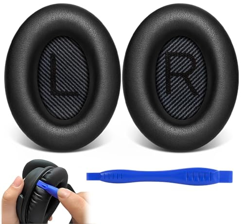 Cuffie di Ricambio per Cuffie Bose, Cuscinetti Auricolari di Ricambio per Bose QuietComfort QC SE/ QC15/QC25/QC35/QC35II/QC45/AE2/AE2i/AE2w/SoundTrure/SoundLink, Installazione