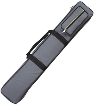 BEALIFE Custodie per stecche da biliardo, resistenti custodie per stecche da biliardo in Oxford a 8 buche, custodia per il trasporto di, borsa, Blu, 85x18x7cm
