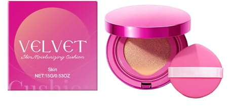 Feuchtigkeitsspendende Cushion Foundation Liquid tragbare Foundation versteckte transparente Grundierung Textur(D)