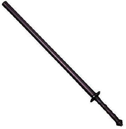 Playwell Martial Arts Black Polypropylene Full Contact Foam Padded Chanbara Sword - 39