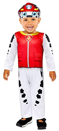 (PKT) (9909107) Barn Pojkar Marshall Baby kostym (2-3 år) - Paw Patrol