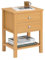 SoBuy Nachttisch Boxspringbett Sofatisch Beistelltisch schmal Telefontisch Nachtschrank Nachtkommode Natur BHT ca. 45x60x35cm FBT114-N
