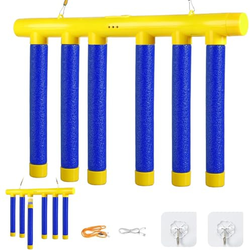 Jeu de Rattrapage de Bâtons, Jeux d'attrape-Bâtonnets 3 Vitesses Réglables | Jeux Reflexe Rechargeable, Jeu d'attrape Bâtons Amusant pour Fête d'anniversaire Réunion de Famille