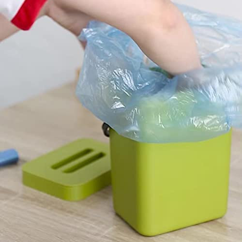Cubo de Basura para Cocina Bagima, Cubo Pequeño para Compost de Cocina, Cubo de Basura de Cocina de 3L, Contenedor de Encimera para el Hogar con Tapa para Compostador de Basura