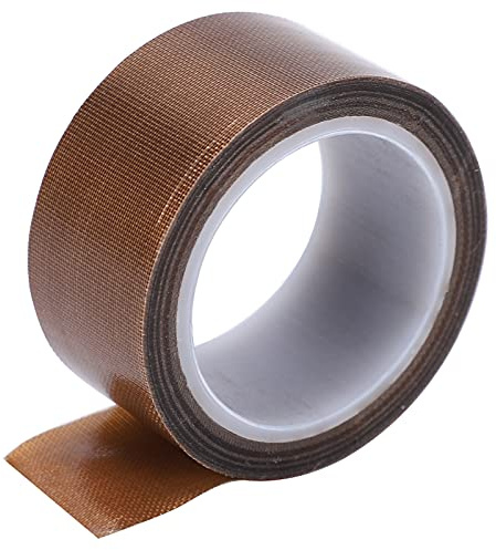 Goshyda 1 Rolle 0,5 0,7 1,0 2,0 Zoll (B) X 10 M (L) PTFE-Band, Hochtemperatur-Klebstoff, Dichtung, Isolierendes Thermowerkzeug für Vakuumierer für H (Dicke 0,13 * Breite 50 mm * Länge 10