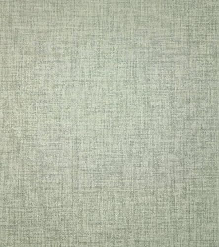 Crown M1880 Lynford Texture Mid Weight Vinyl Wallpaper, Green