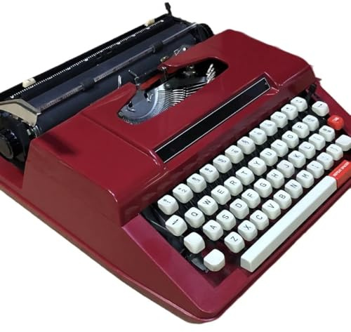 Antike manuelle Schreibmaschine Schöner Zustand Vintage Mechanisches Schreibwerkzeug Studiendekor Keine Reserve (B)