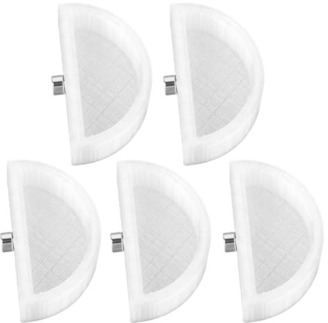 Fukaisu 5 Pezzi Ciotola Ragni Saltatori, Magnetica Semicircolare Ciotola per l'Acqua per Ragni Saltatori a Prova di Perdite Accessori Recinti for Tarantole Mantidi e Piccoli Rettili