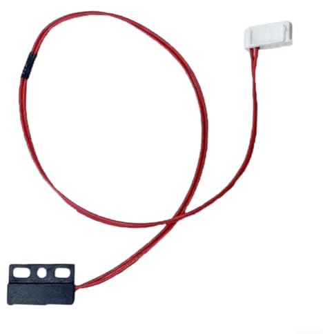 Wasserdichter magnetischer Reedschalter Türsensor für Haussicherheitssysteme - normalerweise geschlossen, 10x3x3cm ABS-Gehäuse, kompatibel mit 5V/12V/24V DC Alarmen