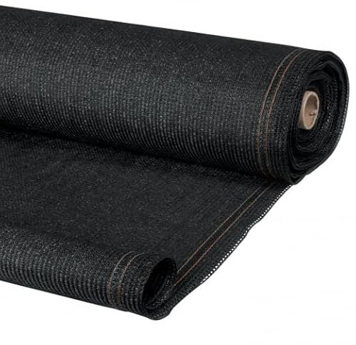 IDMarket - Brise Vue renforcé 2 x 10 M Noir 220 GR/m² Luxe Pro