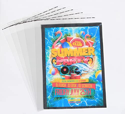 400 St. Folienbeutel mit selbstklebender Klappe 167 x 229 mm, glasklar, Tüten, Geschenktüten, Süßigkeiten, Gastgeschenke, Plastiktüten, Flachbeutel, Candybar