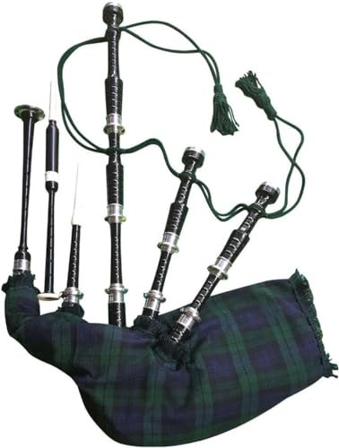 Bagpiper Trendish Dudelsack für Anfänger, komplettes Set mit Buch Dudelsack lernen
