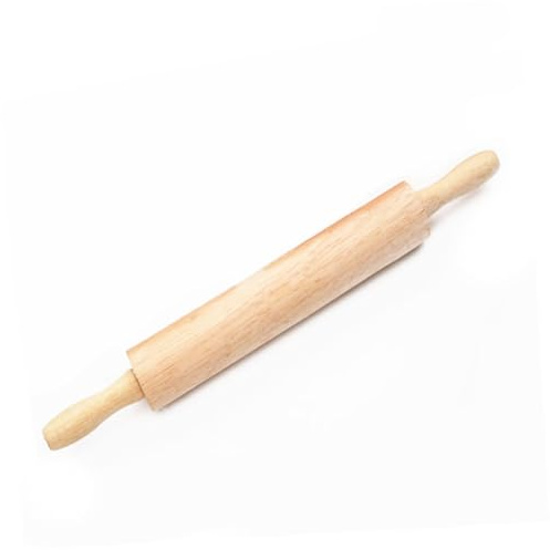 Mikinona Rodillo De Amasar De Madera Rodillo Para Masa Para Hornear Pan Pasteles Galletas Pizza Tartas y Fondant Cocina