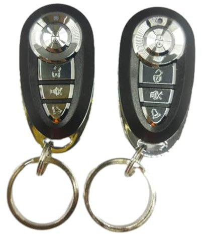 Riloer Universal Remote Central Locking Kit Car Central Locking Kit Compatible with most 12 V vehicles CSD402-T203