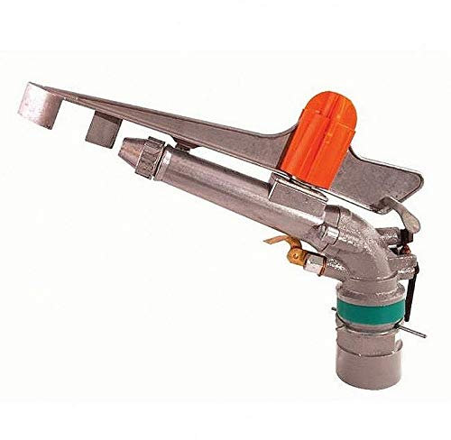 Irrigatore professionale a impulso da 2, pistola a spruzzo industriale regolabile per grandi superfici, irrigatore a impulsi, irrigatore a leva.