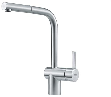 FRANKE; Robinet de cuisine Atlas NEO Pull-Out (115.0521.438); Couleur : inox