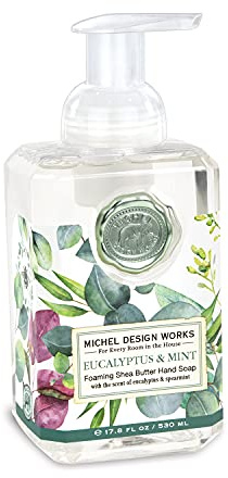 Espuma de jabón de 530 ml – Eucalyptus & Mint – de MICHEL DESIGN WORKS