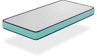 DORMISSIMO Matratze 80X180 KINDERDORMISSIMO Matratze Hohe 14 cm Promo Confort H2 - ergonomisch - atmungsaktiv - Gedächtnis. Ideal für Ausziehbetten