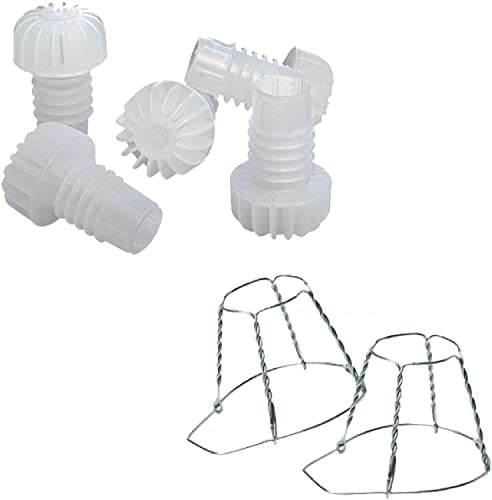BricoQui Tappi e gabbiette fermatappi 100 pz+100 pz per Bottiglie Vino Spumante imbottigliare