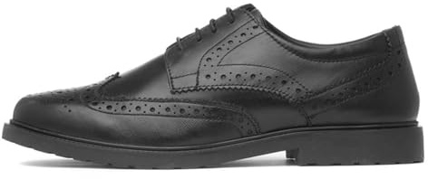 Hush Puppies Women's Verity Brogue Oxford, Black, 36 EU